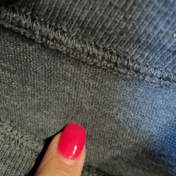 EDDIE BAUER men’s MOCK TURTLENECK COTTON KNIT shirt CHARCOAL size Large - Picture 4 of 8